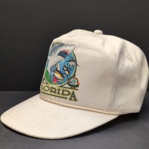 VGT, Mohr's Florida Cream Colored Snapback Hat.